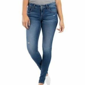 Toothpick Skinny Ripped Jeans